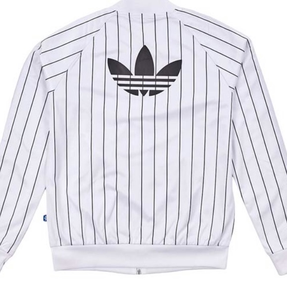 Pinstripe Adidas Jacket - Picture 2 of 6